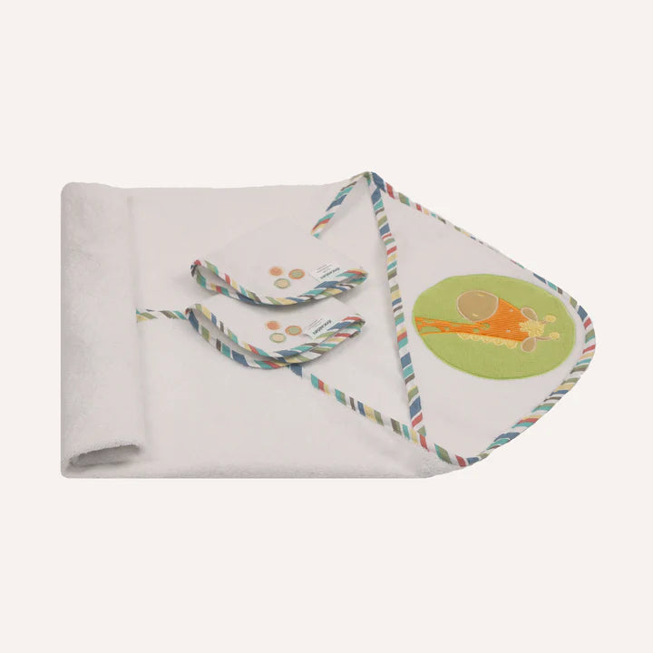 Abracadabra Hooded Towel with 2 Face Washers Dumbo