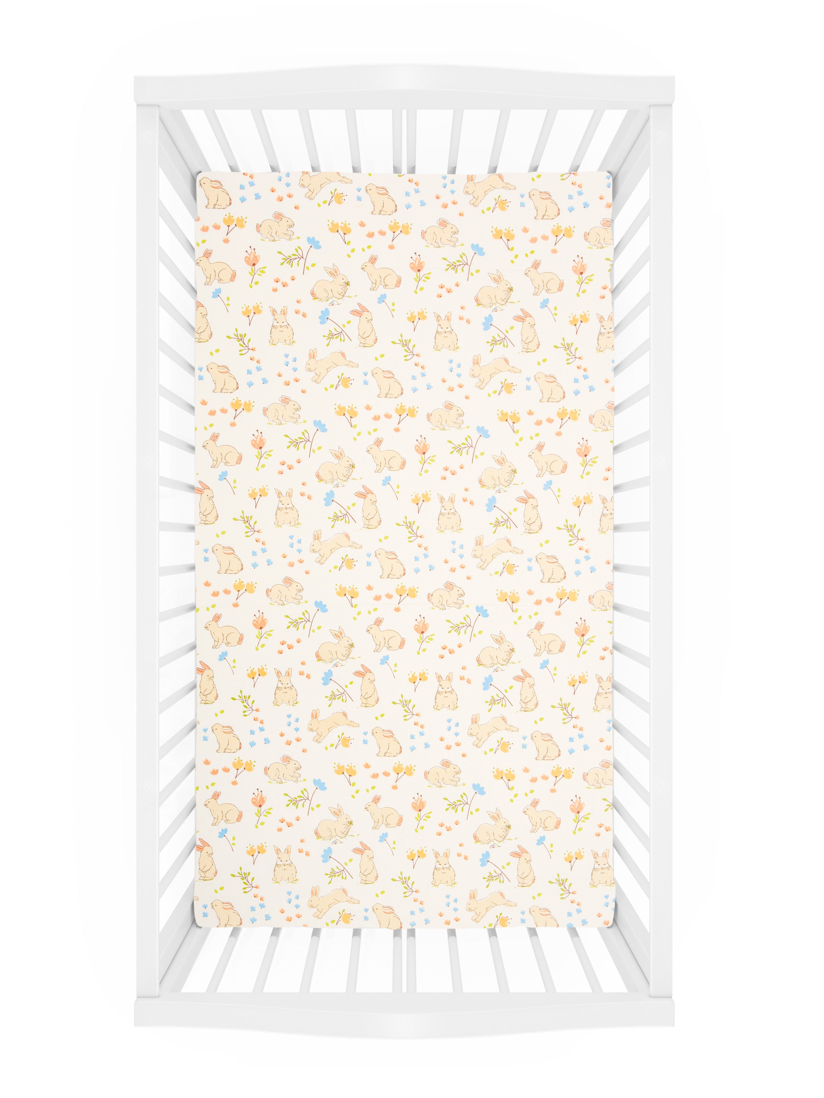 Abracadabra Flat Sheet (Set of 2) Bunny Garden