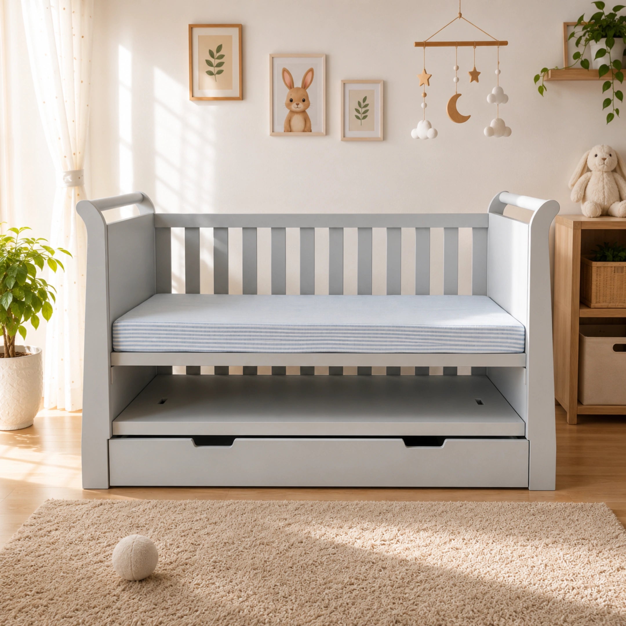 Foam Mattress For Cots-Rectangular