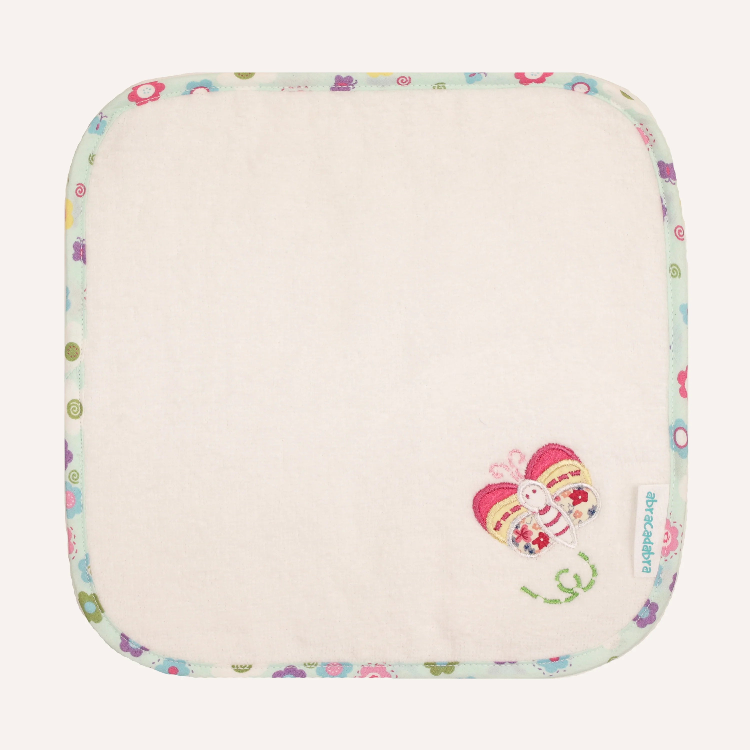 Abracadabra Hooded Towel with Two Face Washers Papillon