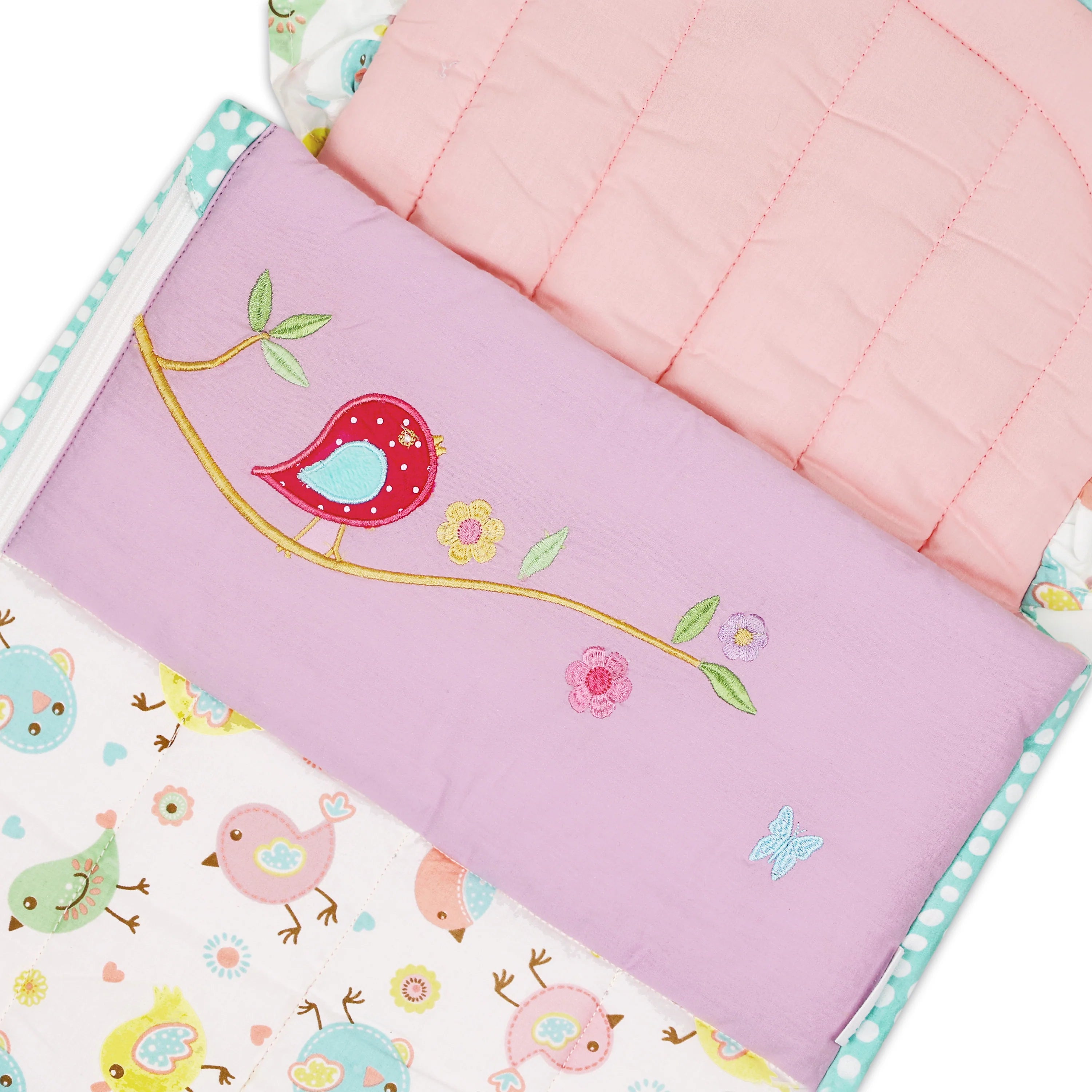 Abracadabra Quilted Nest Bag Chirpy Bird