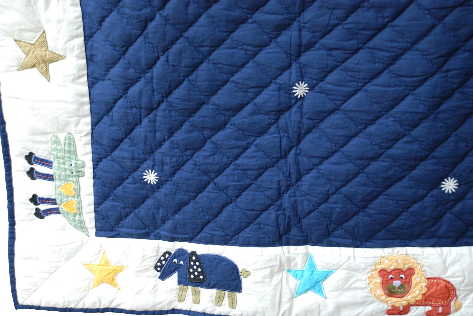 Abracadabra Baby Quilt Crocodile