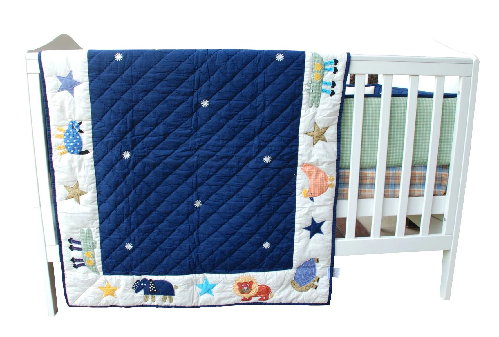 Abracadabra Baby Quilt Crocodile