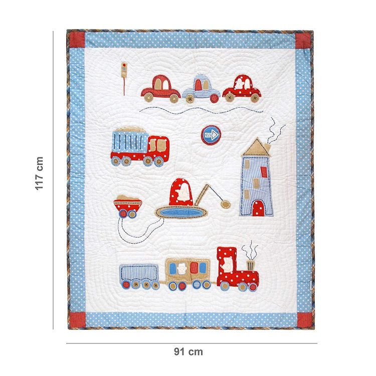 Abracadabra Six  Piece Cot Bedding Set - Transport