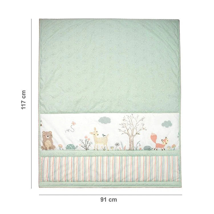 Abracadabra Six Piece Cot Bedding Set - Bambi & Friends