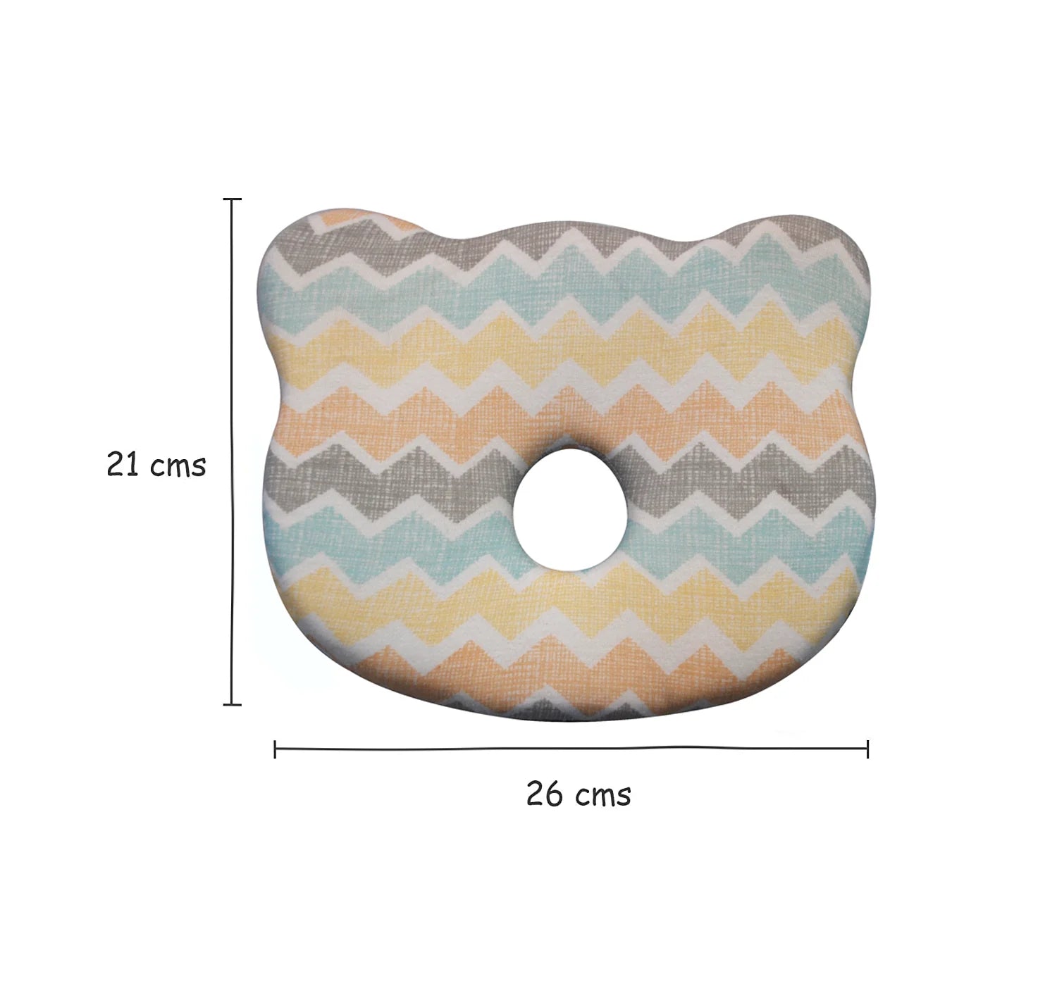 Abracadabra Memory Foam Pillow Zig Zag