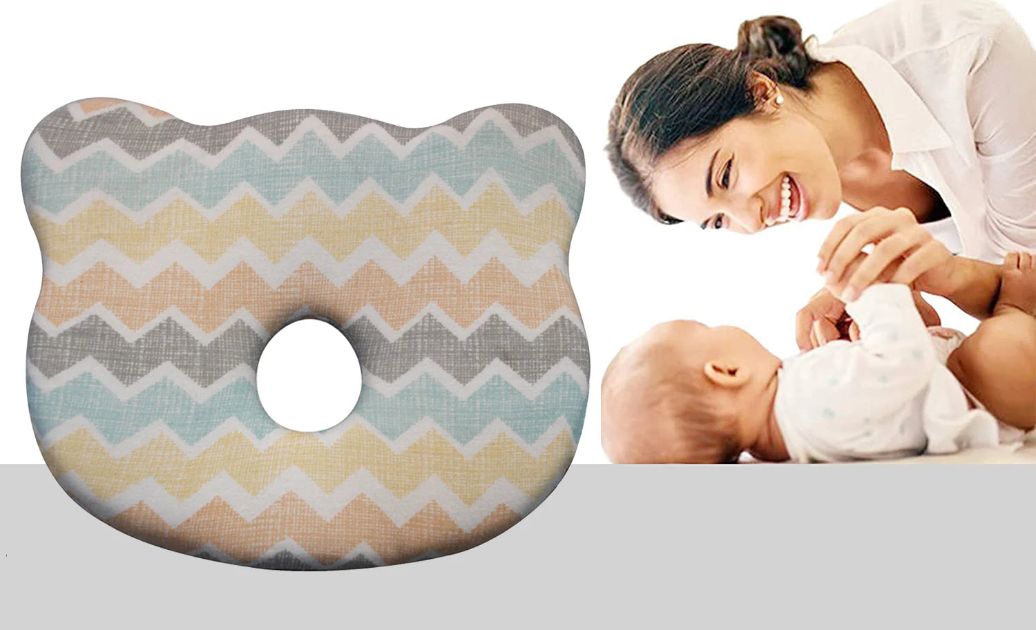 Abracadabra Memory Foam Pillow Zig Zag