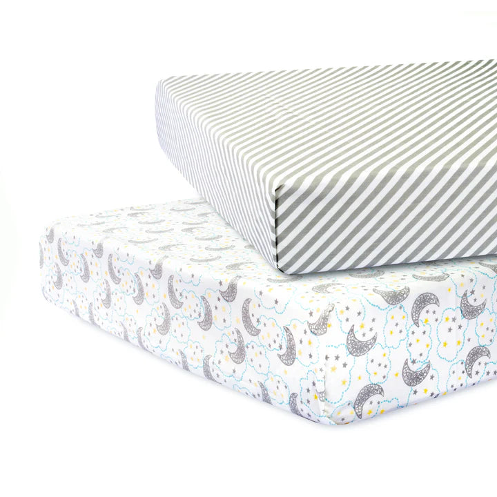 Abracadabra Flat Sheet (Set of 2) Starry Night