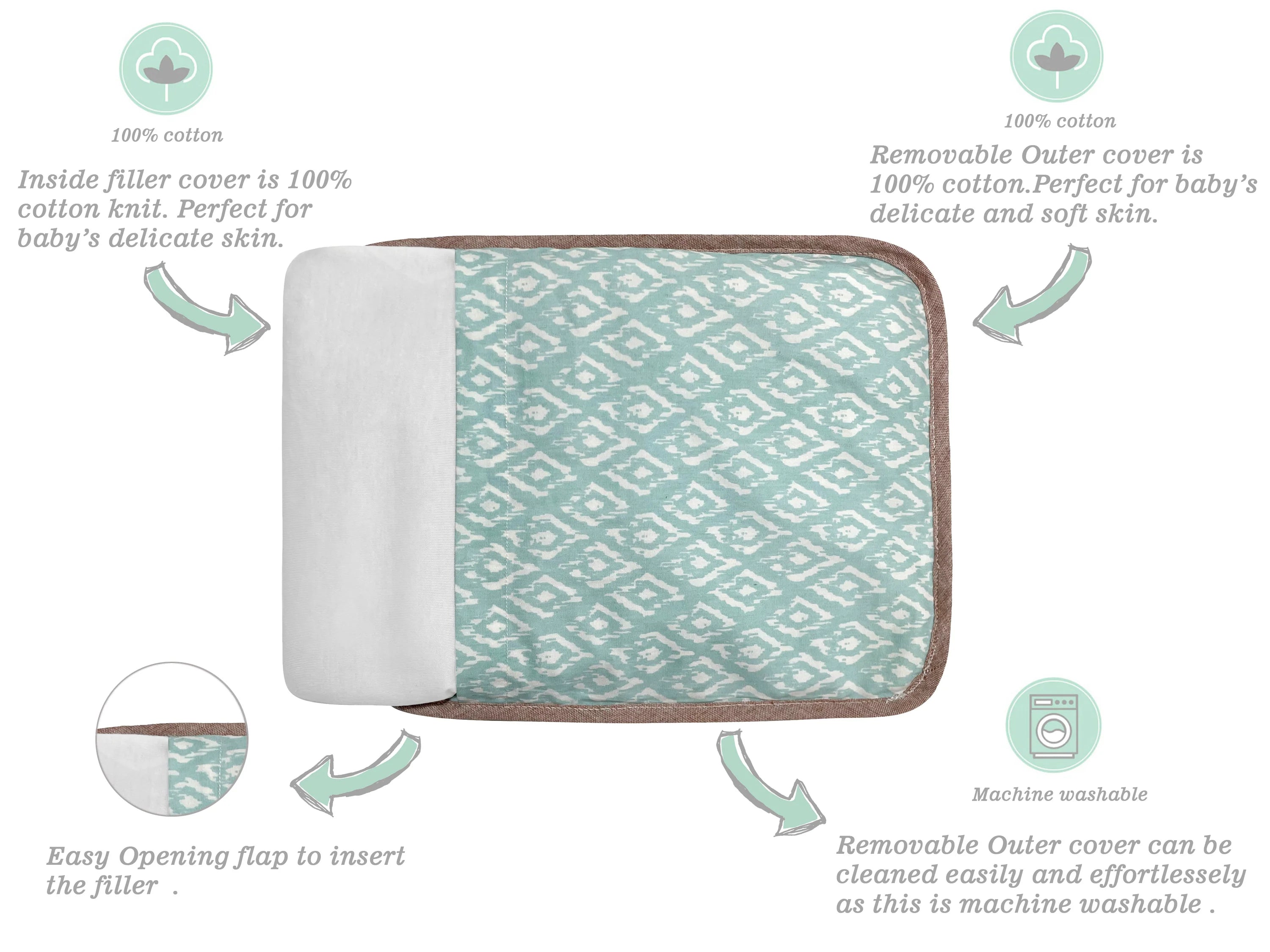 Abracadabra Rai Pillow Savanna