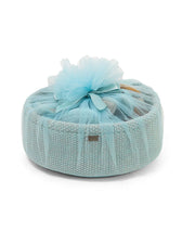 Ele Gift Basket (Set of Four pcs - Storage Basket, Knitted Baby Blanket, Soft Toy, and Rattle)