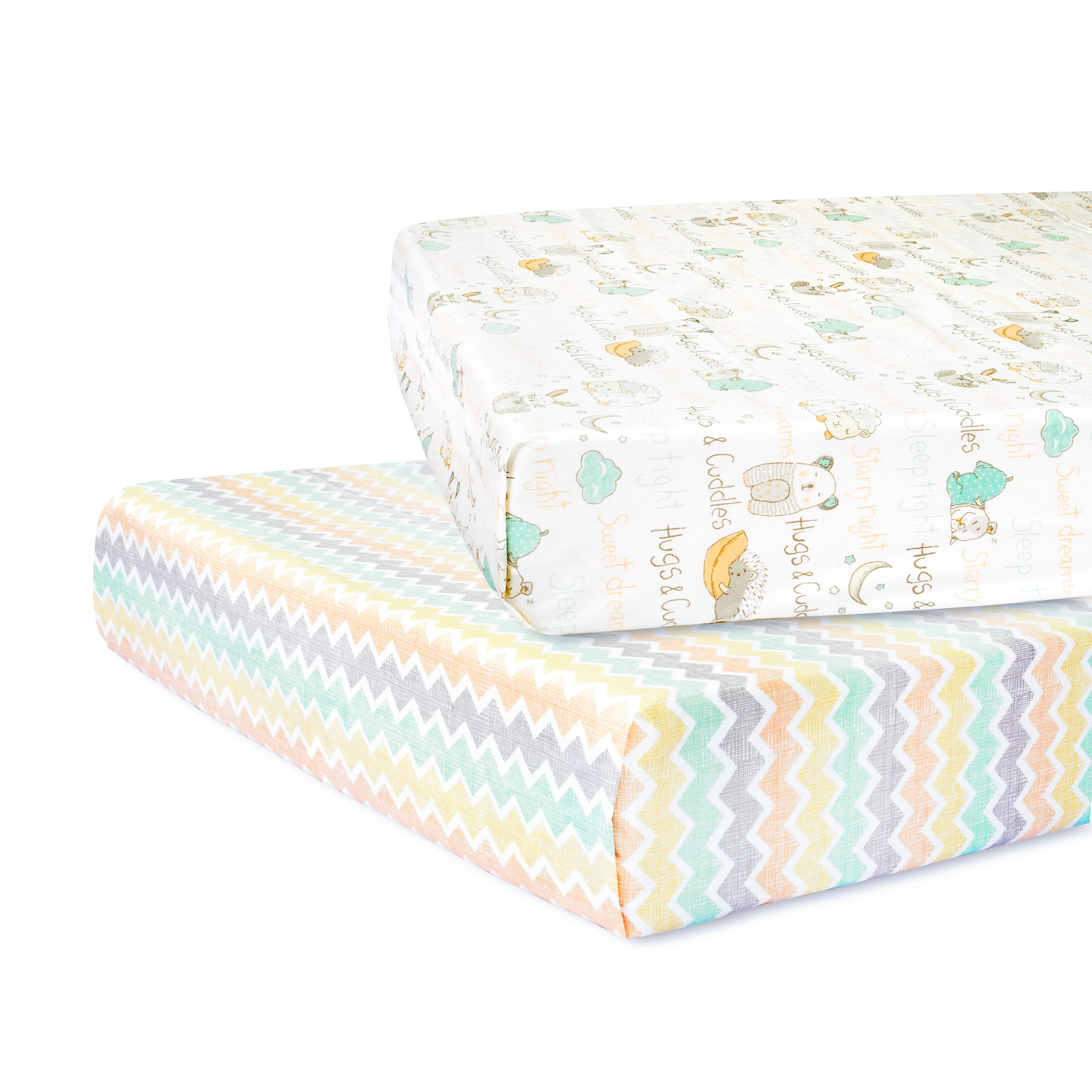 Abracadabra Flat Sheet (Set of Two) Sleepy Friends