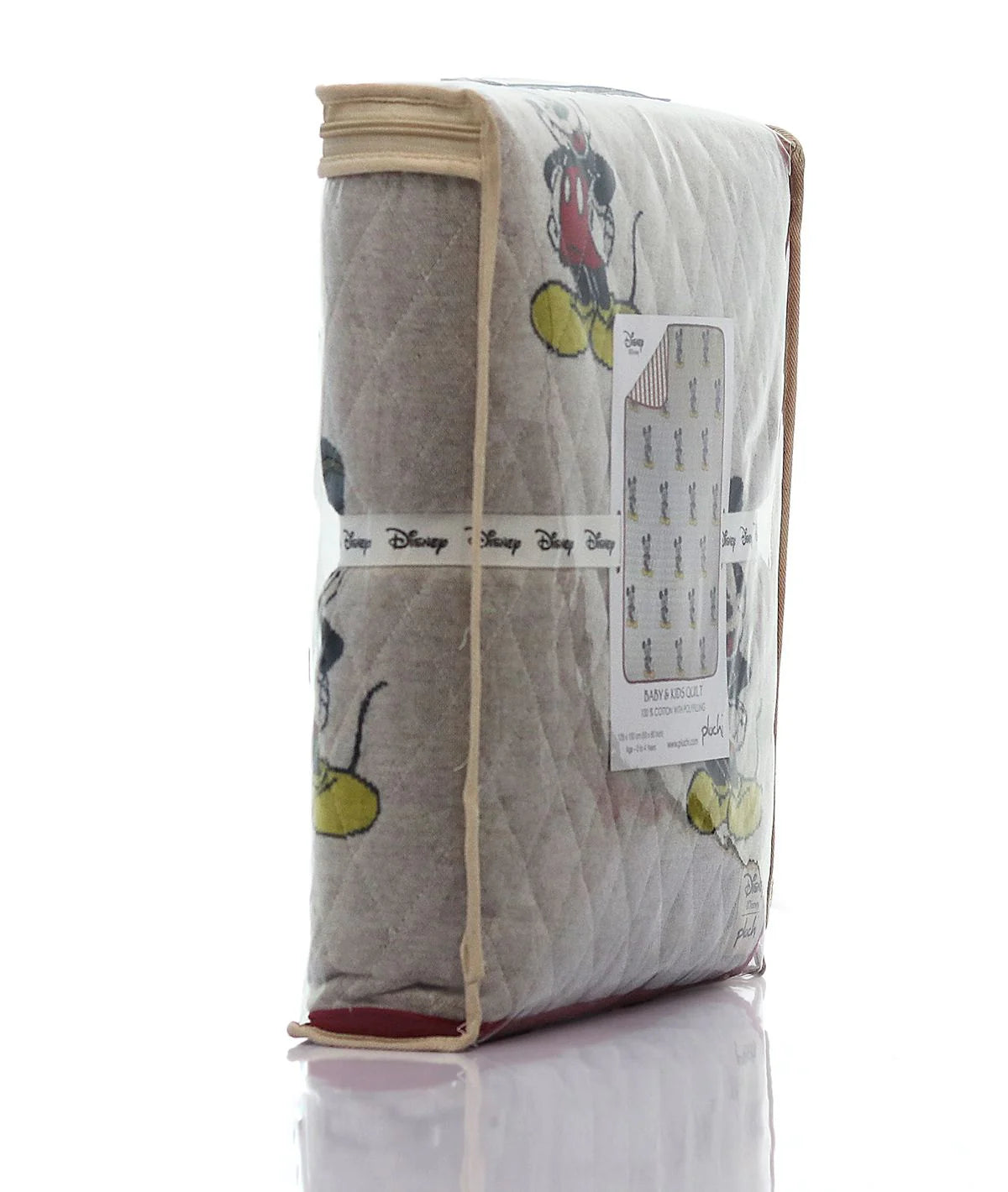Mickey Cotton Knitted Quilted Blanket for Babies & Kids