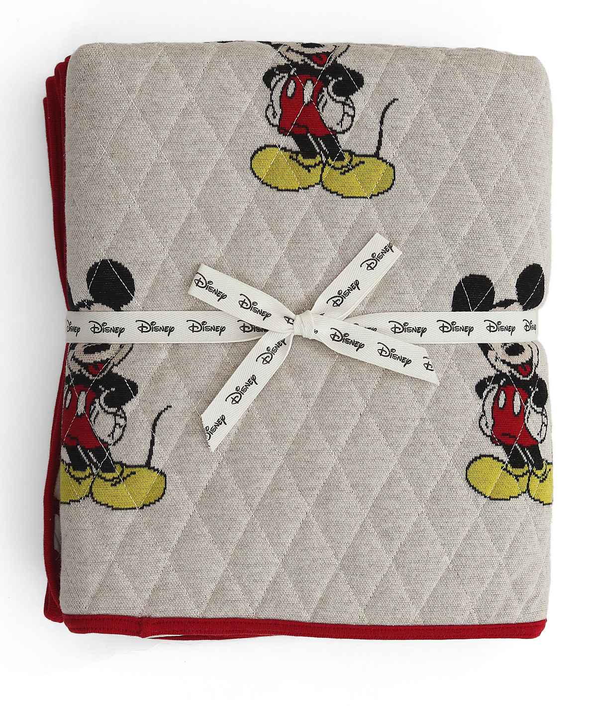 Mickey Cotton Knitted Quilted Blanket for Babies & Kids