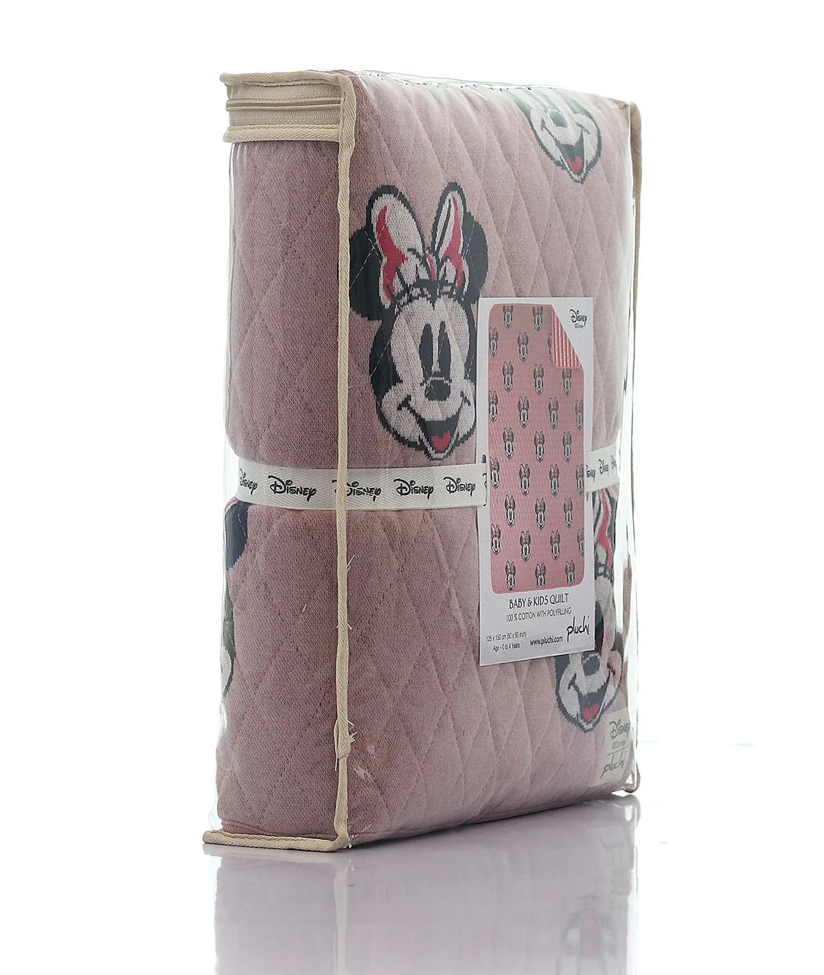 Minnie Cotton Knitted Quilted Blanket for Babies & Kids