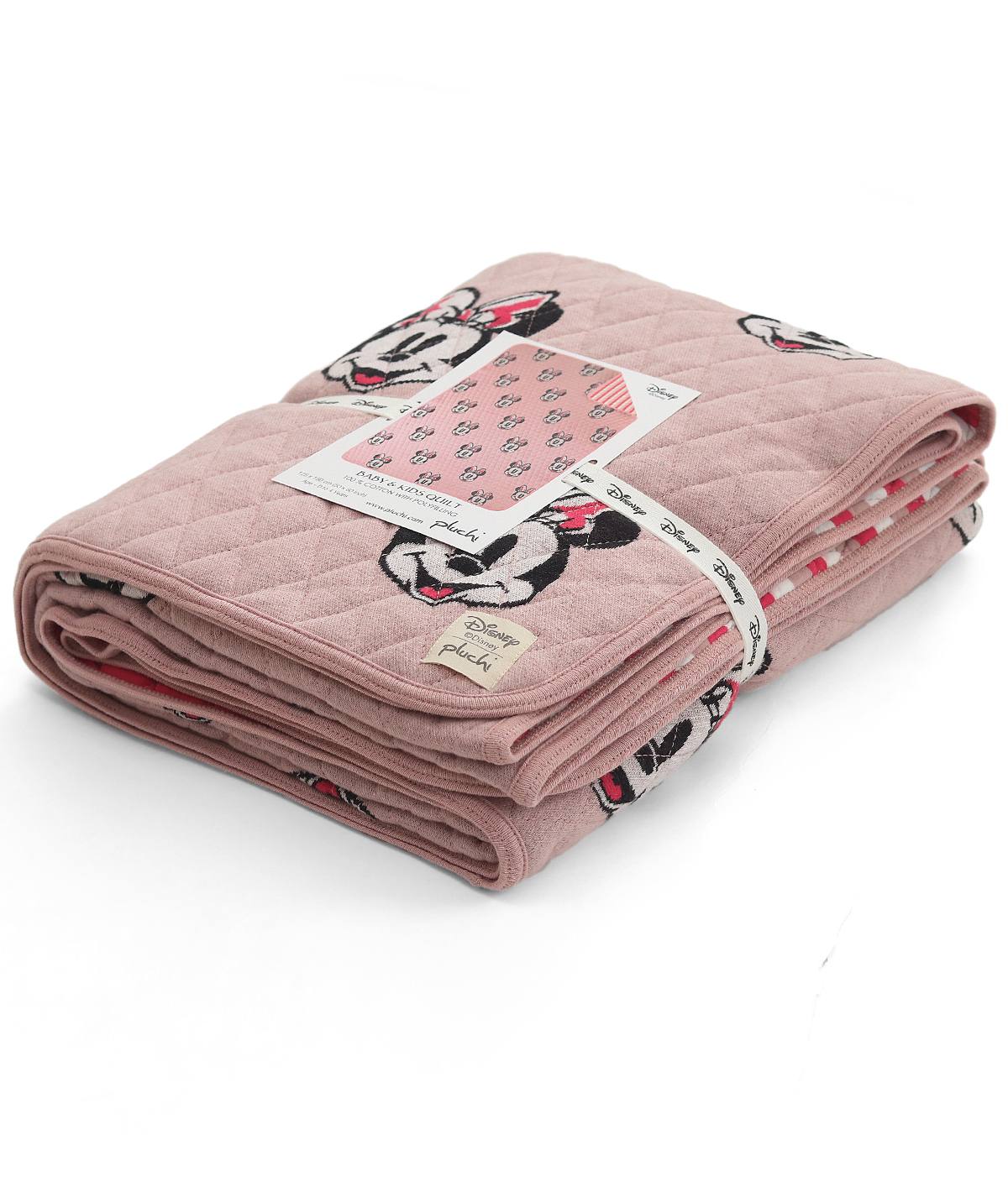 Minnie Cotton Knitted Quilted Blanket for Babies & Kids
