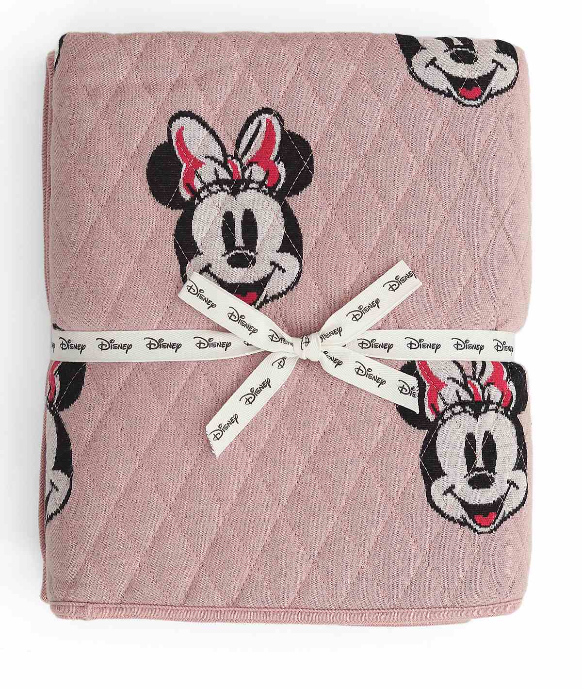Minnie Cotton Knitted Quilted Blanket for Babies & Kids