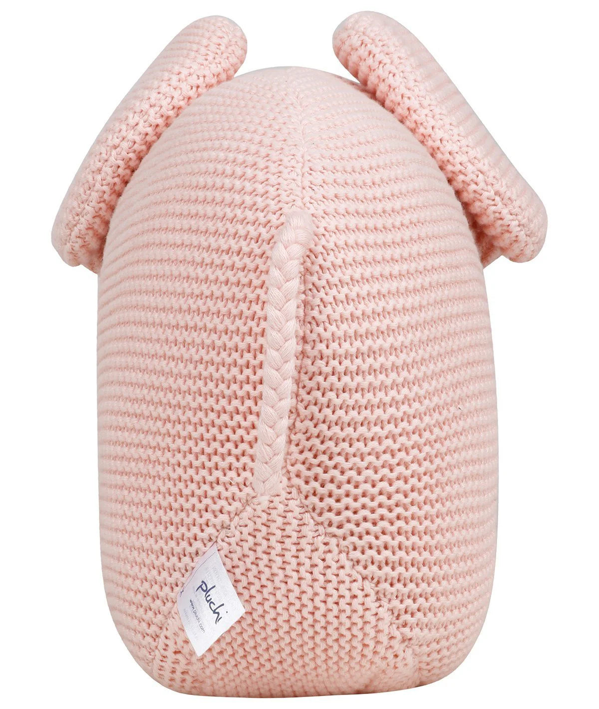 Elephant - Misty Rose Cotton Knitted Stuffed Soft Toy for Babies / Kids