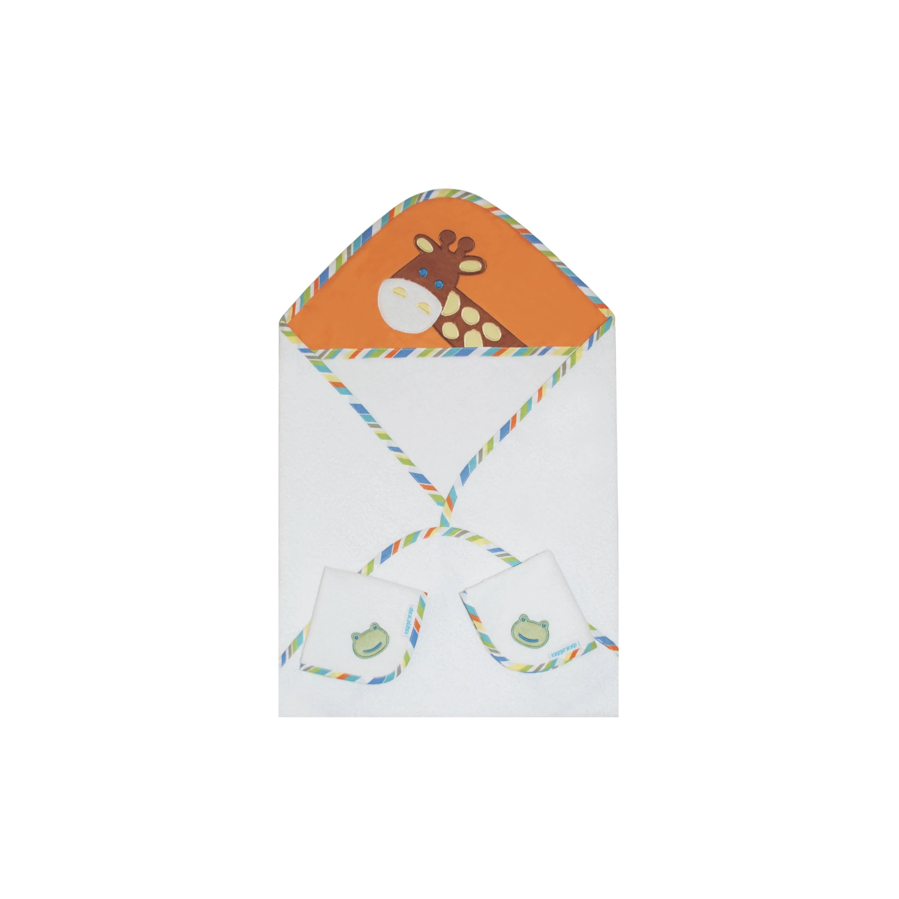 Abracadabra Hooded Towel with Two Face Washers Head & Tail