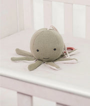 Ozy Octopus Cotton Knitted Stuffed Soft Musical Toy (Desert Sage)