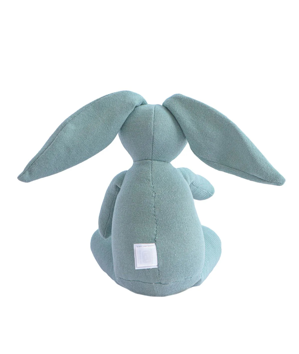 Rabbit Dull Blue Cotton Knitted Stuffed Soft Toys for Babies / Kids
