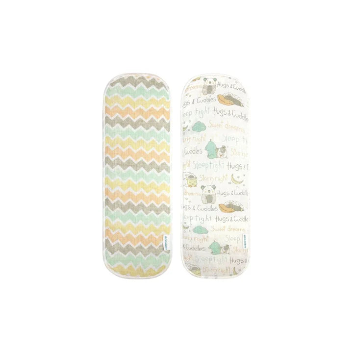 Abracadabra Muslin Burp Pad Sleepy Friends