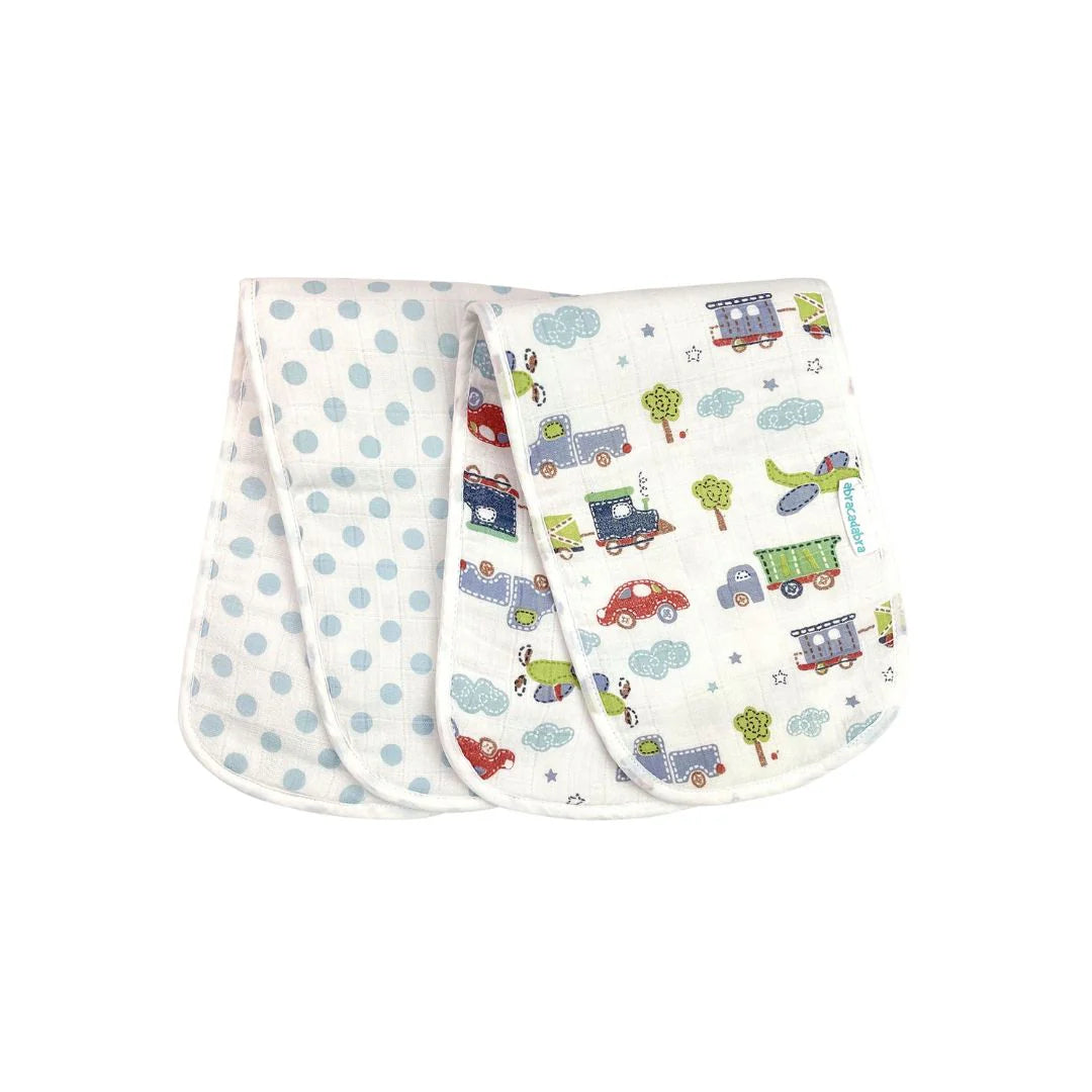 Abracadabra Muslin Burp Pad Transport