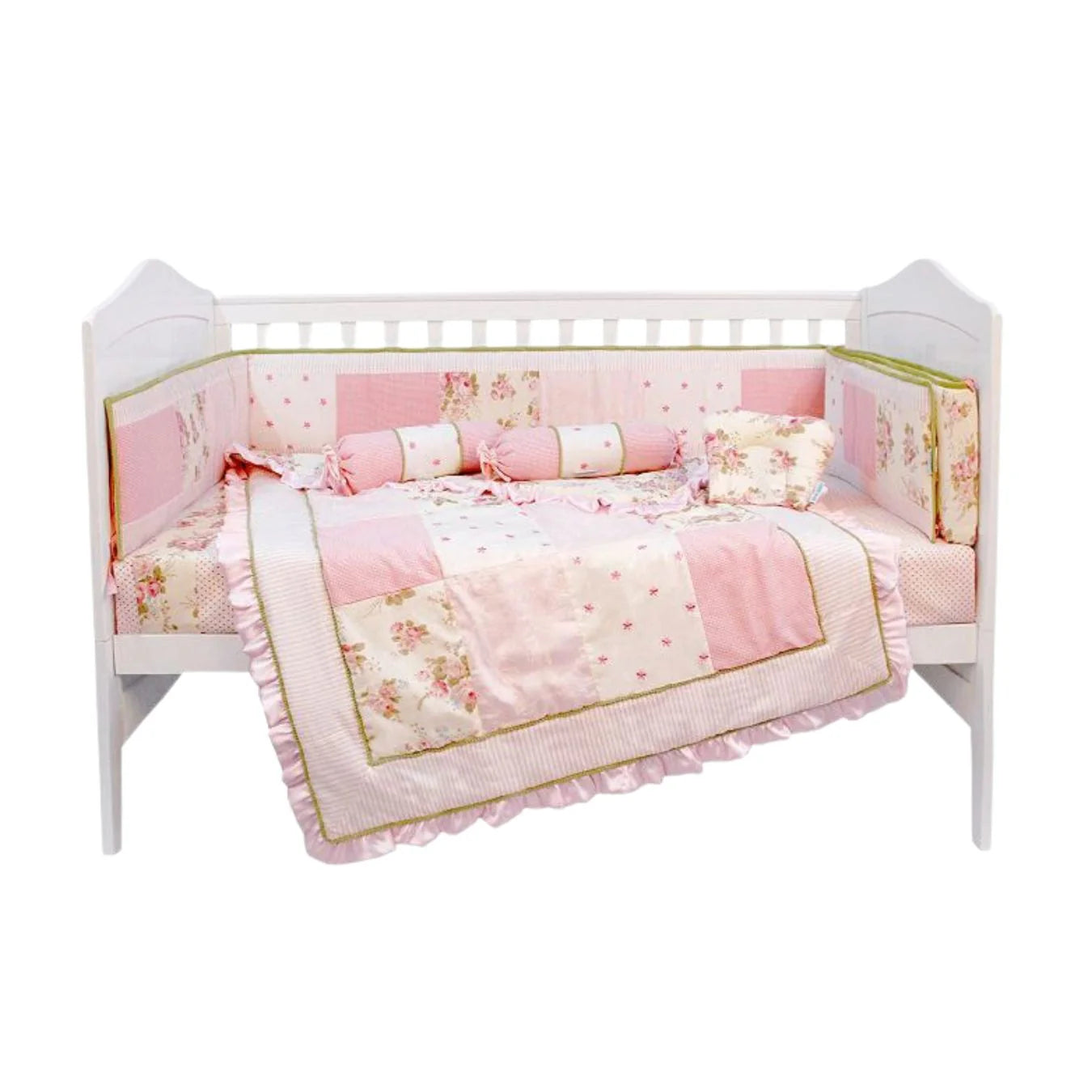 Abracadabra Six Piece Cot Bedding Set - Vintage