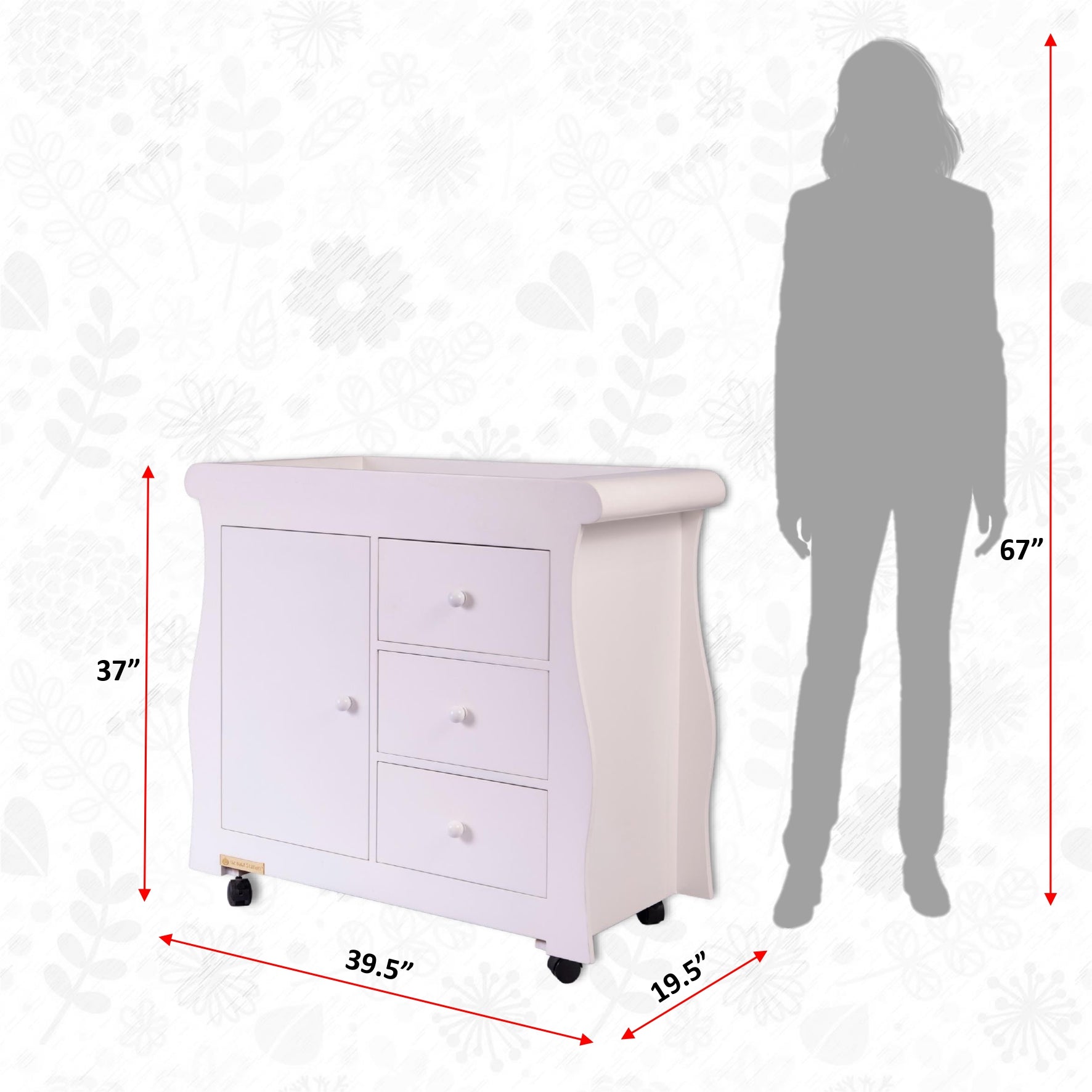 Snow Angel Changing Table