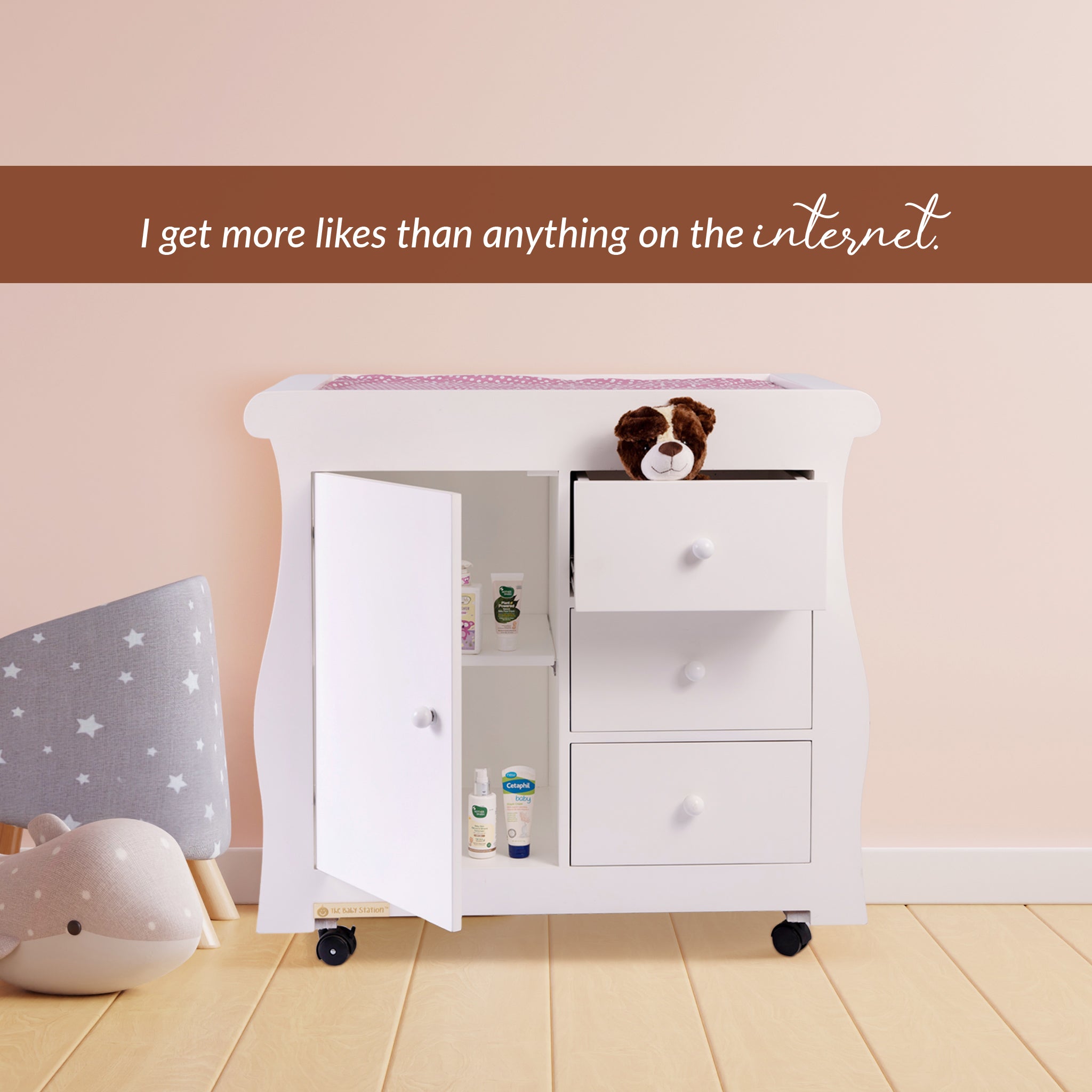 Snow Angel Changing Table